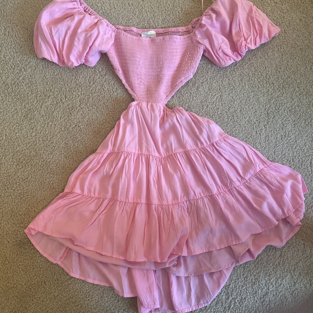 Pink dress